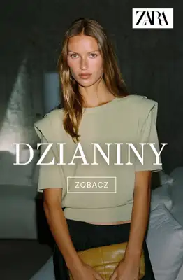 Zara - gazetka promocyjna Dzianiny od czwartku 30.07 