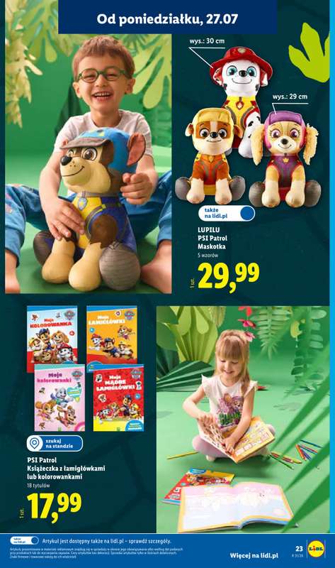 Lidl - gazetka promocyjna Katalog od poniedziałku 27.07 do soboty 01.08 - strona 25