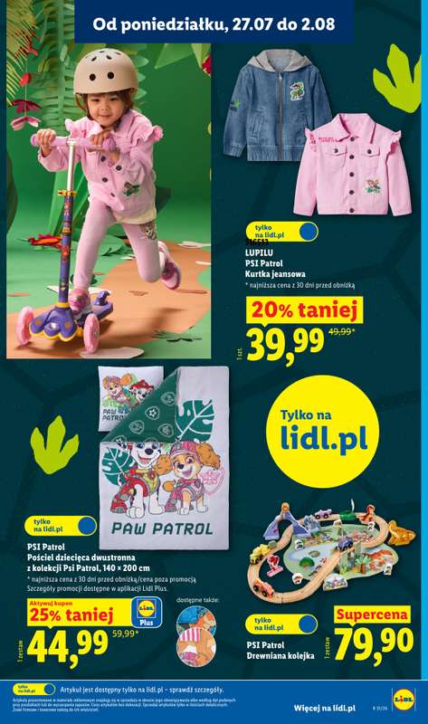 Lidl - gazetka promocyjna Katalog od poniedziałku 27.07 do soboty 01.08 - strona 29