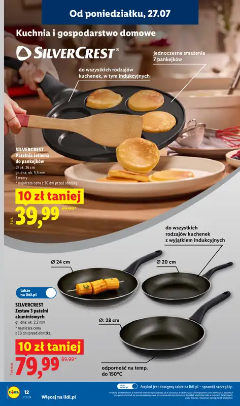 Lidl - gazetka promocyjna Katalog od poniedziałku 27.07 do soboty 01.08 - strona 12
