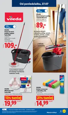 Lidl - gazetka promocyjna Katalog od poniedziałku 27.07 do soboty 01.08 - strona 21