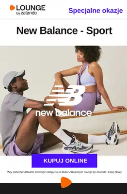 Lounge by Zalando - gazetka promocyjna Specjalne okazje: New Balance Sport od czwartku 30.07 do niedzieli 02.08