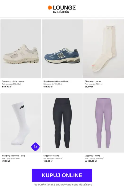 Lounge by Zalando - gazetka promocyjna Specjalne okazje: New Balance Sport od czwartku 30.07 do niedzieli 02.08 - strona 6
