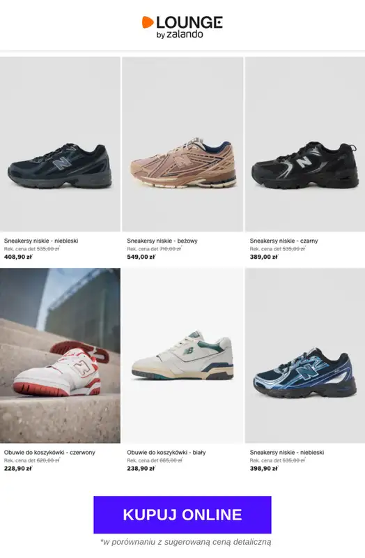 Lounge by Zalando - gazetka promocyjna Specjalne okazje: New Balance Sport od czwartku 30.07 do niedzieli 02.08 - strona 9