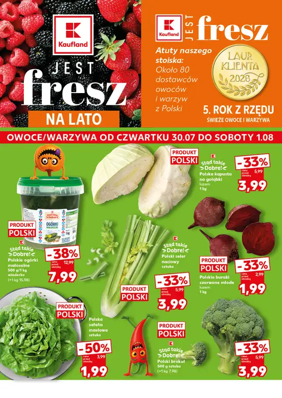 Kaufland - gazetka promocyjna Oferta Kaufland - SUPER SOBOTA od soboty 01.08 do soboty 01.08 - strona 6