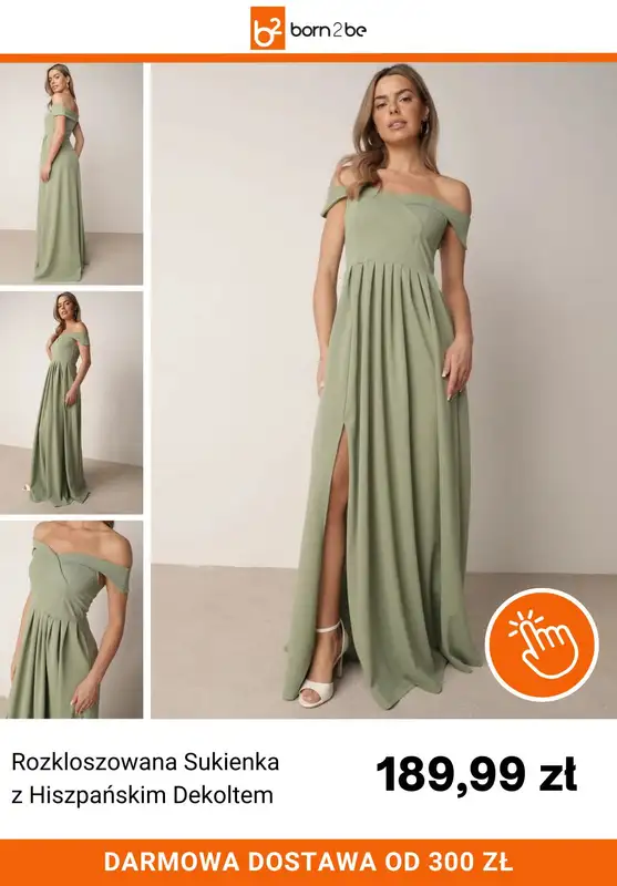 Born2be - gazetka promocyjna Eleganckie sukienki na wesele od czwartku 30.07 do poniedziałku 10.08 - strona 9