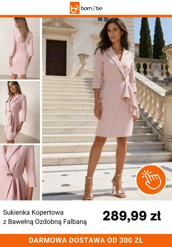 Born2be - gazetka promocyjna Eleganckie sukienki na wesele od czwartku 30.07 do poniedziałku 10.08 - strona 13