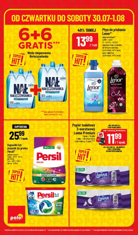 POLOmarket - gazetka promocyjna Super hity na weekend od czwartku 30.07 do soboty 01.08 - strona 6