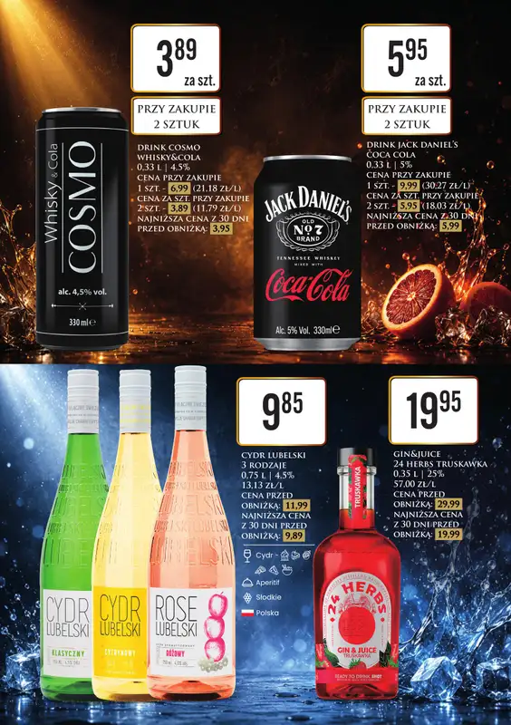 Dino - gazetka promocyjna Oferta Alkoholowa od piątku 31.07 do soboty 01.08 - strona 4