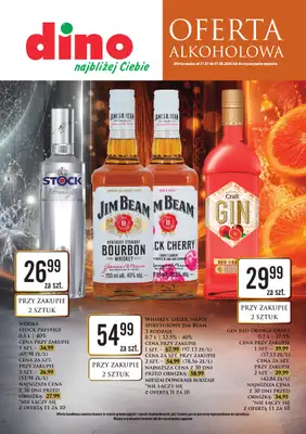 Dino - gazetka promocyjna Oferta Alkoholowa od piątku 31.07 do soboty 01.08