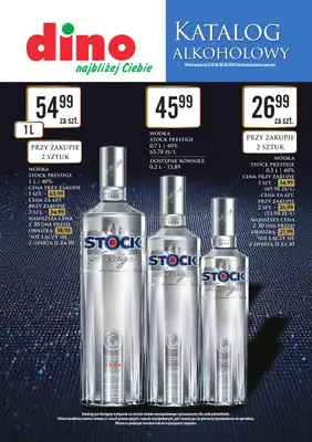 Dino - gazetka promocyjna Katalog alkoholowy od piątku 31.07 do czwartku 06.08