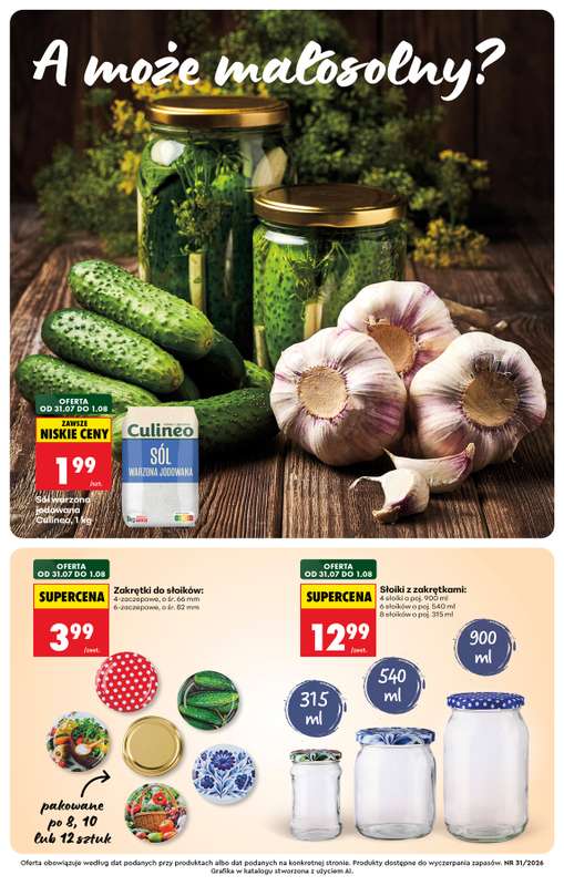 Biedronka - gazetka promocyjna Przetwory od piątku 31.07 do soboty 01.08 - strona 3