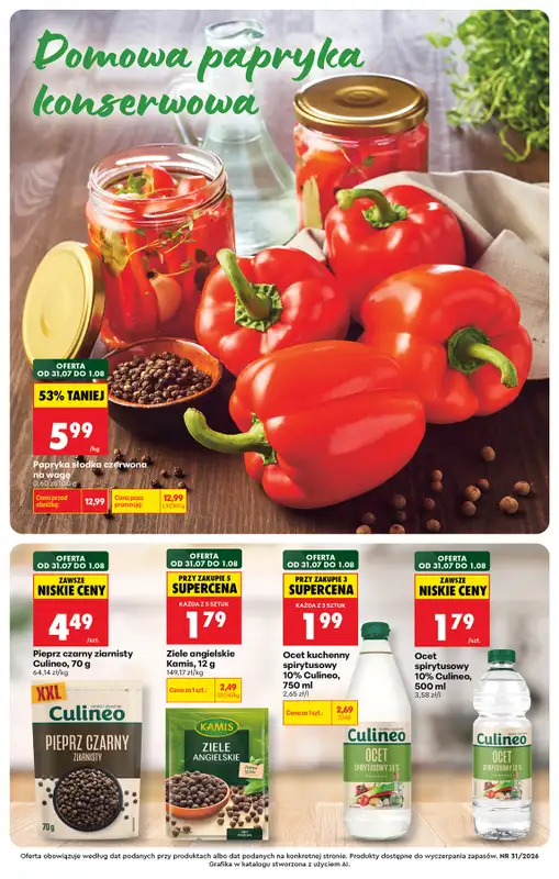 Biedronka - gazetka promocyjna Przetwory od piątku 31.07 do soboty 01.08 - strona 4