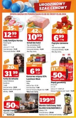 Leclerc - gazetka promocyjna Katalog Urodzinowy od poniedziałku 03.08 do niedzieli 16.08 - strona 2