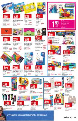 Leclerc - gazetka promocyjna Katalog Urodzinowy od poniedziałku 03.08 do niedzieli 16.08 - strona 13