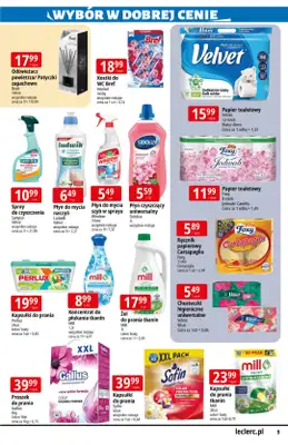Leclerc - gazetka promocyjna Katalog Urodzinowy od poniedziałku 03.08 do niedzieli 16.08 - strona 9