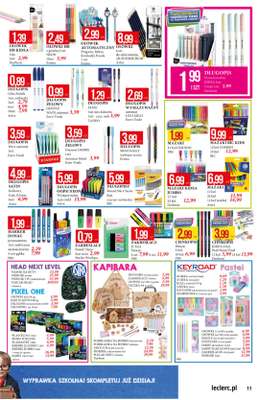 Leclerc - gazetka promocyjna Katalog Urodzinowy od poniedziałku 03.08 do niedzieli 16.08 - strona 11