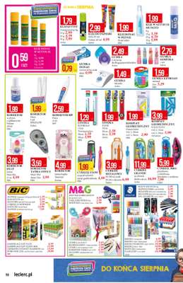 Leclerc - gazetka promocyjna Katalog Urodzinowy od poniedziałku 03.08 do niedzieli 16.08 - strona 10