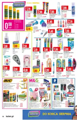 Leclerc - gazetka promocyjna Katalog Urodzinowy od poniedziałku 03.08 do niedzieli 16.08 - strona 10