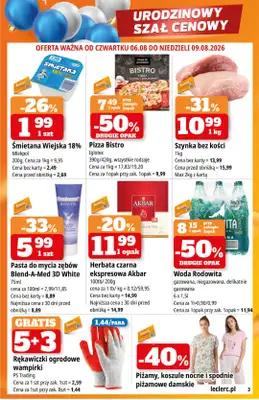 Leclerc - gazetka promocyjna Katalog Urodzinowy od poniedziałku 03.08 do niedzieli 16.08 - strona 3