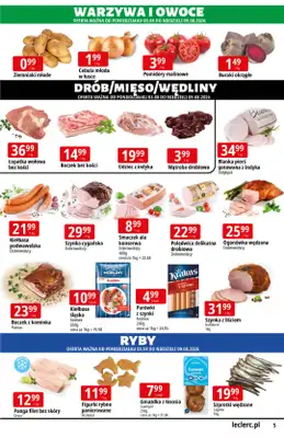 Leclerc - gazetka promocyjna Katalog Urodzinowy od poniedziałku 03.08 do niedzieli 16.08 - strona 5