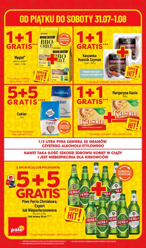 POLOmarket - gazetka promocyjna Super hity na weekend od czwartku 30.07 do soboty 01.08 - strona 4