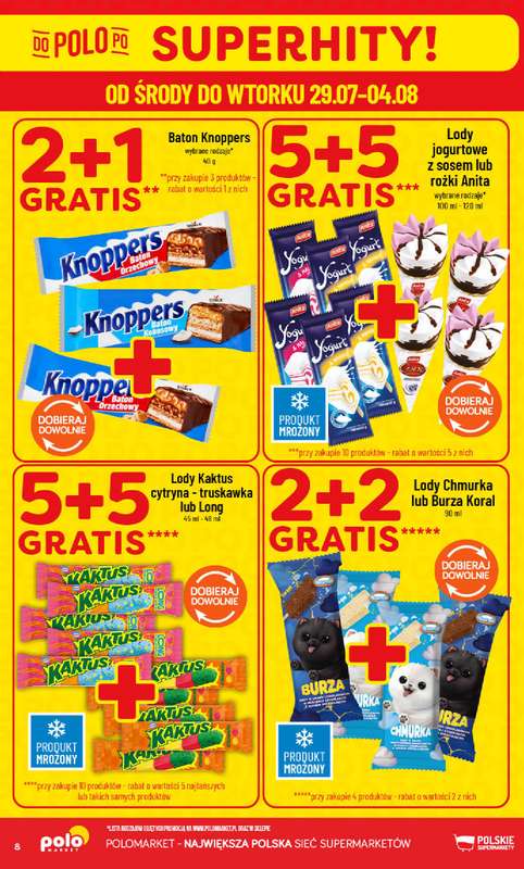 POLOmarket - gazetka promocyjna Gazetka od środy 29.07 do wtorku 04.08 - strona 8