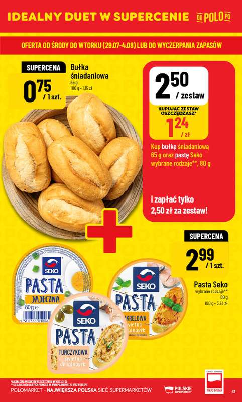 POLOmarket - gazetka promocyjna Gazetka od środy 29.07 do wtorku 04.08 - strona 41