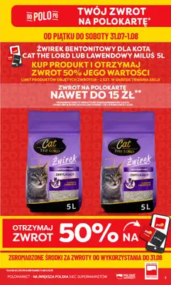 POLOmarket - gazetka promocyjna Gazetka od środy 29.07 do wtorku 04.08 - strona 3