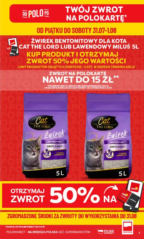 POLOmarket - gazetka promocyjna Gazetka od środy 29.07 do wtorku 04.08 - strona 3