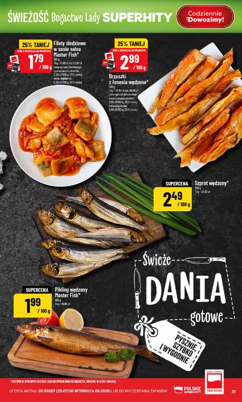POLOmarket - gazetka promocyjna Gazetka od środy 29.07 do wtorku 04.08 - strona 31