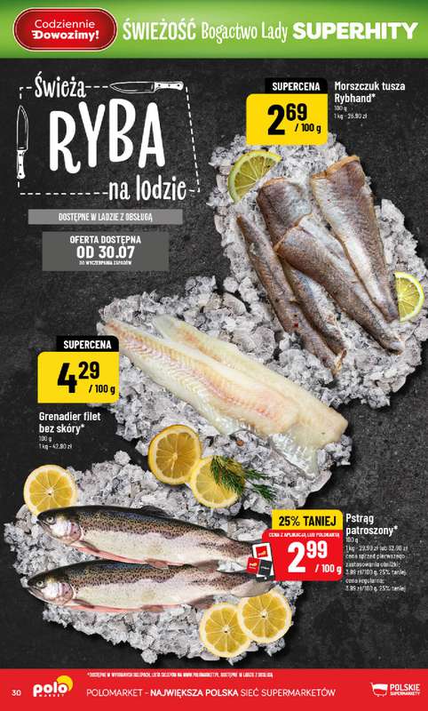 POLOmarket - gazetka promocyjna Gazetka od środy 29.07 do wtorku 04.08 - strona 30