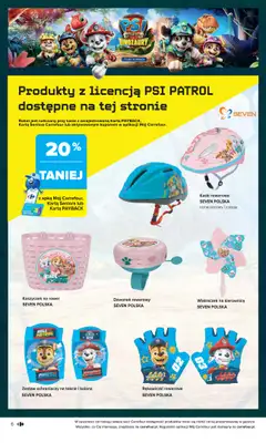 Carrefour - gazetka promocyjna Gazetka Psi Patrol i Dinozaury od piątku 31.07 do soboty 22.08 - strona 6