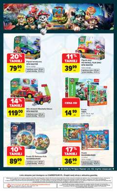 Carrefour - gazetka promocyjna Gazetka Psi Patrol i Dinozaury od piątku 31.07 do soboty 22.08 - strona 8