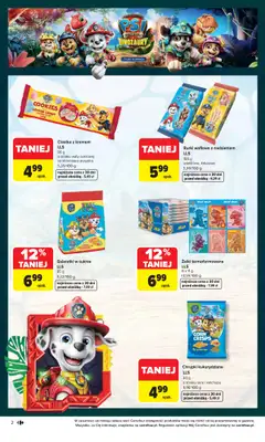 Carrefour Market - gazetka promocyjna Gazetka Psi Patrol i Dinozaury od piątku 31.07 do soboty 22.08 - strona 2