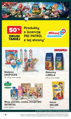 Carrefour Market - gazetka promocyjna Gazetka Psi Patrol i Dinozaury od piątku 31.07 do soboty 22.08 - strona 4