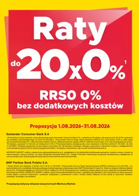 Merkury Market - gazetka promocyjna Gazetka od soboty 01.08 do poniedziałku 31.08 - strona 20