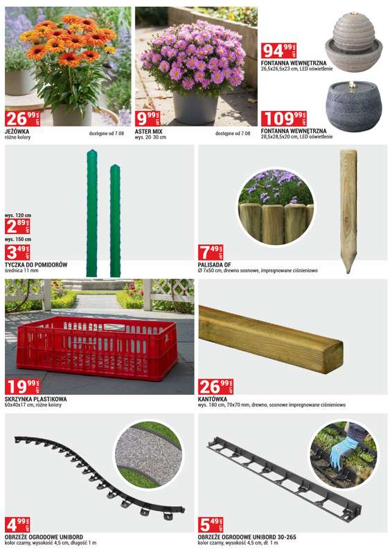 Merkury Market - gazetka promocyjna Gazetka Ogród od soboty 01.08 do poniedziałku 31.08 - strona 4