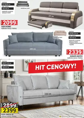 Merkury Market - gazetka promocyjna Gazetka meble wypoczynki materace od soboty 01.08 do poniedziałku 31.08 - strona 11