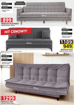 Merkury Market - gazetka promocyjna Gazetka meble wypoczynki materace od soboty 01.08 do poniedziałku 31.08 - strona 8