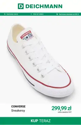 Deichmann - gazetka promocyjna Tenisówki damskie od soboty 01.08  - strona 6