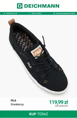 Deichmann - gazetka promocyjna Tenisówki damskie od soboty 01.08  - strona 10
