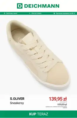 Deichmann - gazetka promocyjna Tenisówki damskie od soboty 01.08  - strona 14