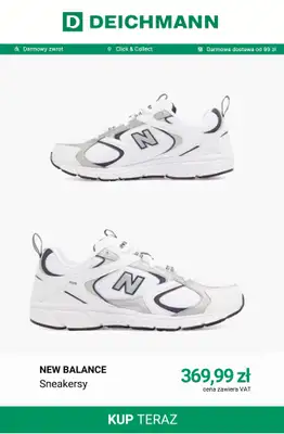 Deichmann - gazetka promocyjna Sneakersy damskie New Balance od niedzieli 02.08  - strona 6