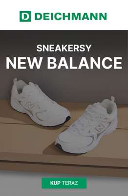 Deichmann - gazetka promocyjna Sneakersy damskie New Balance od niedzieli 02.08 