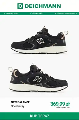 Deichmann - gazetka promocyjna Sneakersy damskie New Balance od niedzieli 02.08  - strona 2