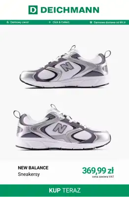 Deichmann - gazetka promocyjna Sneakersy damskie New Balance od niedzieli 02.08  - strona 3