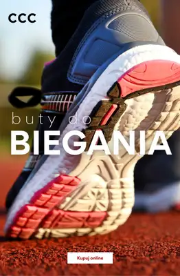 CCC - gazetka promocyjna Męskie BUTY DO BIEGANIA od niedzieli 02.08 