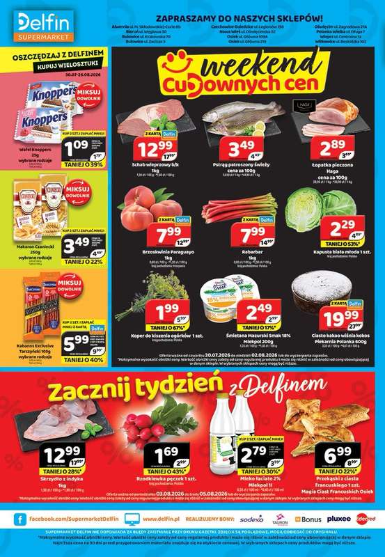 Delfin - gazetka promocyjna Gazetka od piątku 31.07 do niedzieli 09.08 - strona 8