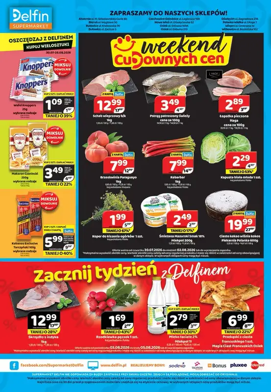 Delfin - gazetka promocyjna Gazetka od piątku 31.07 do niedzieli 09.08 - strona 8